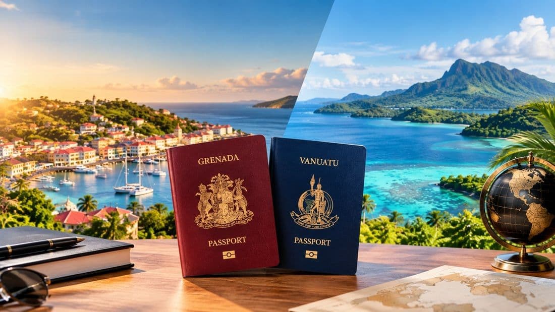 Grenada vs Vanuatu Citizenship by Investment: 2026 Guide