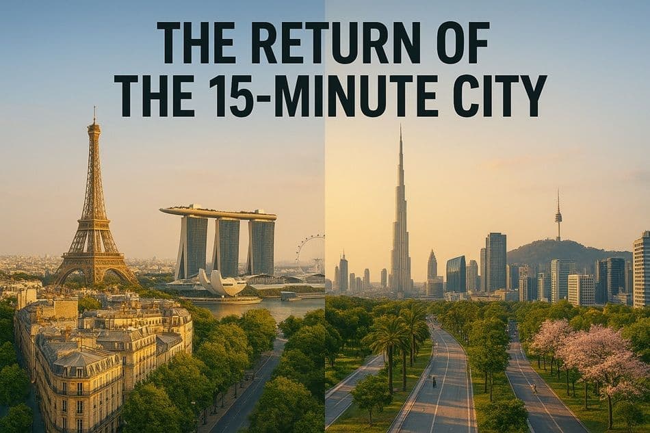 The Return of the 15-Minute City: How Urban Living Is Being Re-Engineered