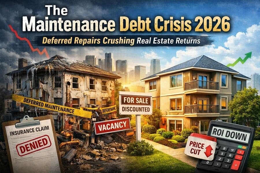 The Maintenance Debt Crisis in 2026: Why deferred repairs crush real estate returns more than rate hikes