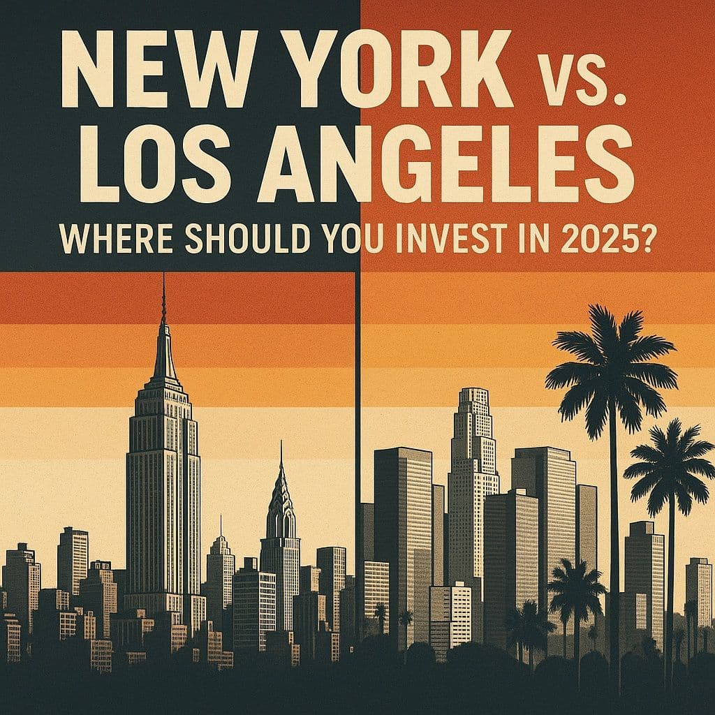 2025 Real Estate Market Showdown: New York vs. Los Angeles – Prices, Insights & AI Forecasts