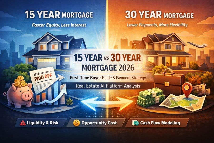 15 year vs 30 year mortgage in 2026: The decision framework most buyers never run