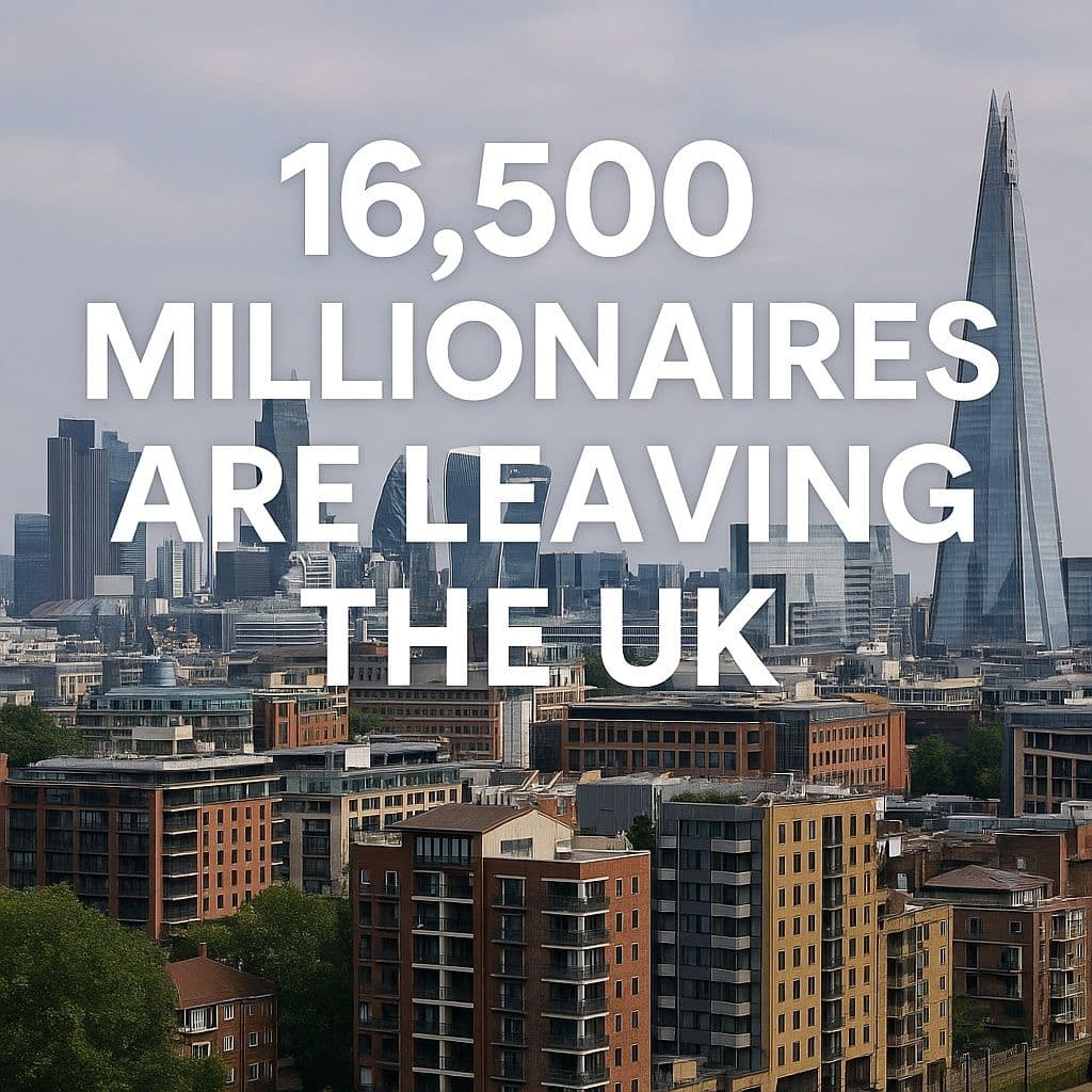16,500 Millionaires Are Leaving the UK. What It Means for Real Estate Investors