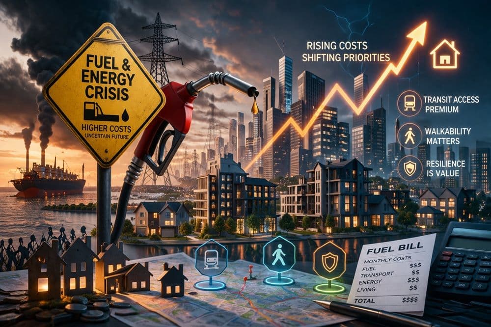 The fuel shock is redrawing what counts as a good location: How Australia and Europe’s new lifestyle warnings could reshape real estate