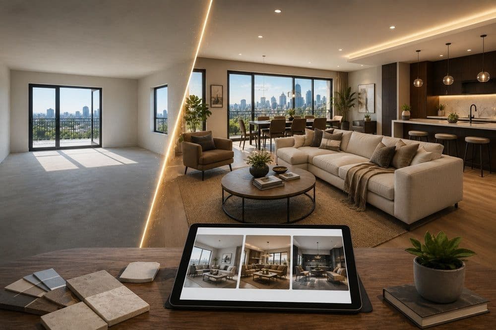 Design That Sells: How AI-Powered Staging, Renovation Previews, and Layout Optimization Reduce DOM & Increase Offers