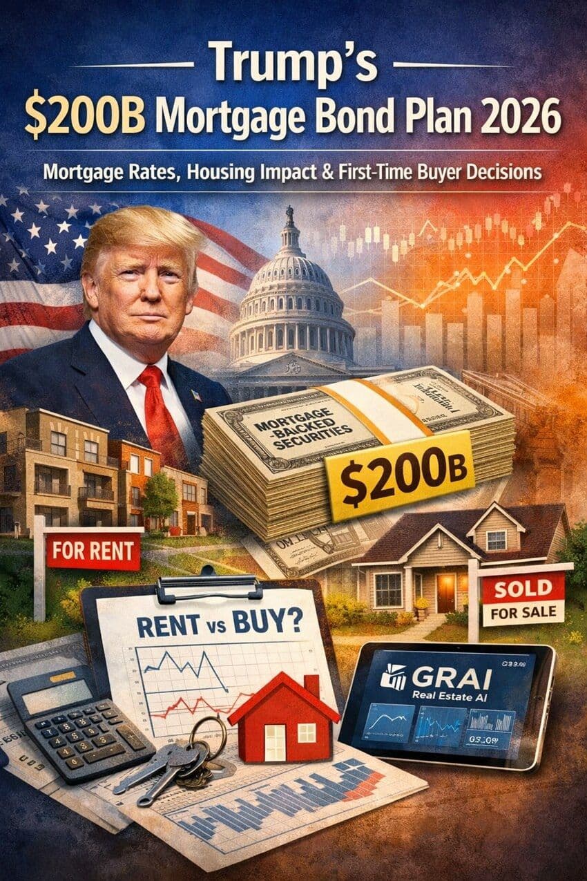 Trump’s $200B mortgage bond purchase plan in 2026